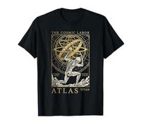Atlas Titan Cosmic Labor Mythologie Grecque T-Shirt