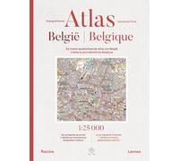 Atlas topographique Belgique: L'atlas le plus détaillé de la Belgique.