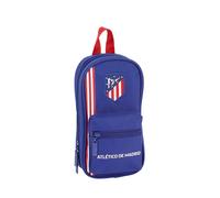Atlético de Madrid"In Blue" Official Toiletry Bag with 4 Cases 120 x 50 x 230 mm