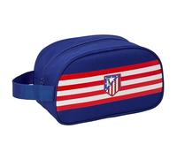 Atlético de Madrid - Trousse Scolaire pour Enfant de Taille Moyenne avec poignée, Adaptable au Chariot, Facile à Nettoyer, Confortable et Polyvalent, qualité et résistance, 26 x 12 x 15 cm