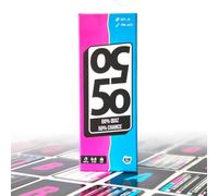 ATM Gaming – Jeu de société 50/50 – Quiz culture générale – Dès 14 ans, 2+ joueurs, compact