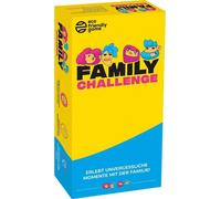 Family Challenge - Jeu de société et de Famille - Questions et défis Amusants pour Enfants et Adultes - Jeu de Cartes à partir de 8 Ans - Parfait comme Jeu de Voyage de Vacances