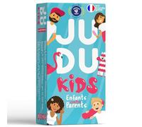 ATM Gaming JUDUKIDS - Jeux de société - Le Jeu Familial hilarant - Questions et Défis pour en Apprendre Plus sur Ses Parents ou Ses Enfants ! Jeu de Cartes Enfants et Parents