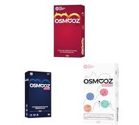 ATM Gaming Lot de 3 OSMOOZ - Jeux de Couple - Idée Cadeau Couple idéal - Cadeau Femme & Homme - Jeu de société - Cartes fabriquées en Europe - Couple, Red et Défis à 2