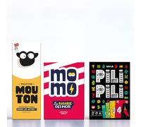 ATM Gaming Lot PILI PILI + Momo + Mouton Mouton - A partir de 12 Ans - Cadeau Noël idéal - Nouveautés