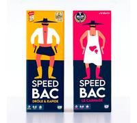 ATM Gaming Lot Speedbac Classique + Speedbac Adultes - Parfait pour Mettre l'ambiance - 2 à 7 Joueurs - Grand Prix du Jouet 2024