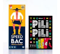 ATM Gaming Lot Speedbac + PILI PILI - Jeu de société Famille et Amis - Parfait pour Mettre l'ambiance - Grand Prix du Jouet 2024 & 2025-2 à 8 Joueurs - 20 Min - Idée Cadeau Original