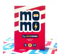 ATM Gaming - Momo - Le duel des mots - Des créateurs de QuickStop - Jeu de société pour adultes, famille et amis - Jeu de cartes amusant à partir de 8 ans - 2 à 8 joueurs - Idée cadeau