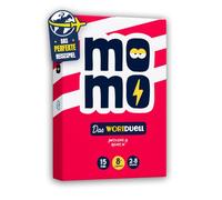 ATM Gaming Momo - Le duel du mot - Par les créateurs de QuickStop - Jeu de société pour adultes, famille et amis - Jeu de cartes amusant à partir de 8 ans - 2 à 8 joueurs - Idée cadeau