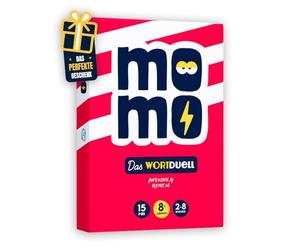 ATM Gaming Momo - Le duel du mot - Par les créateurs de QuickStop - Jeu de société pour adultes, famille et amis - Jeu de cartes amusant à partir de 8 ans - 2 à 8 joueurs - Idée cadeau