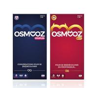 ATM Gaming Pack St Valentin - OSMOOZ Couple + OSMOOZ Red - Jeu Couple - Cadeau Femme ou Homme - Idée Cadeau Couple idéal - Cadeau Anniversaire Femme