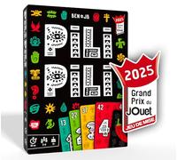 ATM Gaming PILI PILI - Jeu de société - Vainqueur Grand Prix du Jouet 2025 - Jeu de Cartes Tactique et d’Ambiance - 2 à 8 Joueurs - 20 Min - Idée Cadeau Original