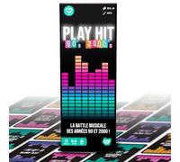 ATM Gaming - Jeu de société Play Hit - Quiz musiques des années 90 et 2000, jeu de cartes 2-10 joueurs