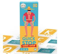 ATM Gaming Quickstop Édition d'été - Jeu de Cartes Amusant pour Famille, Adolescents et Adultes - 2 à 7 Joueurs - Jeu de Voyage à partir de 10 Ans - Rapide, Simple et Fou