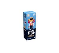 ATM Gaming QuickStop - Le duel de lettres - Édition familiale - Jeu de cartes pour enfants et familles - Rapide et fou - 2 à 7 joueurs - Jeu de cartes à partir de 7 ans - Jeu de famille