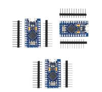 ATmega32U4 Lot de 3 cartes de développement micro USB 5 V 16 MHz pour robotique et applications de programmation USB