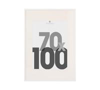 Atmosphera - Cadre photo Eva - bois - blanc - 70x100 cm