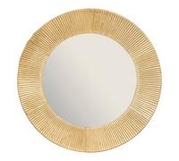 Atmosphera – Miroir Milda – métal doré – D90 cm