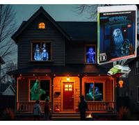 AtmosFX® Décoration numérique effrayante Halloween Hollusion Vol 1 sur USB Comprend 8 Effets vidéo Atmosfx pour Halloween
