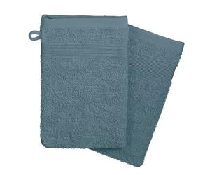 Atmosphea Lot de 2 gants 15 x 21 cm coton 450 gsm orage