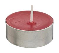 Atmosphera - 18 Bougies chauffe-plats Hugo H1,5cm rouge