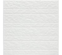 Atmosphera - 2 Stickers carrelage Mur - Blanc Blanc, Blanc G