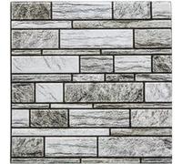 Atmosphera - 2 Stickers carrelage Mur - Gris Gris G