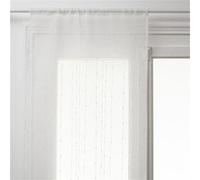 Atmosphera - 2 Voilages Anissa - 60 x 90 cm - Blanc - Anissa Blanc G