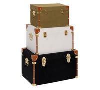 Atmosphera - Lot de 3 malles Twis 53 cm Multicolore