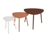 Atmosphera - 3 Tables gigognes mileo Marron