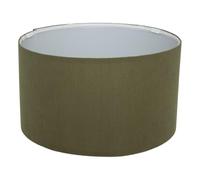 Atmosphera – Abat-jour Beline côtelé 40 cm vert kaki