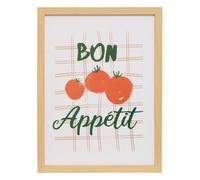 Atmosphera - Affiche encadrée Berny 21x30cm Rouge
