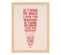 Atmosphera - Affiche encadrée Carine 30x40cm