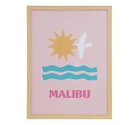 Atmosphera - Affiche encadrée libe 30x40cm Malibu