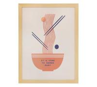 Atmosphera - Affiche encadrée Nippo 30x40cm - Modèle c