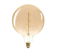Ampoule Led Torsadée "Arco" 25cm Ambre