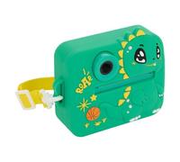 Atmosphera - Appareil photo instantané enfants Pilti avec carte SD et 4 rouleaux de papier - Vert