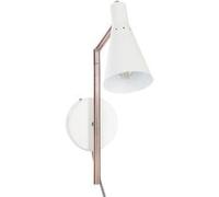 Atmosphera - Applique en fer Bren - H. 47 cm - Blanc Gris G