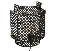 Atmosphera - Applique murale Liby - noir - bambou D23 cm