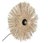 Atmosphera - Applique murale Tea en paille D34cm