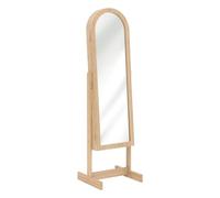 Atmosphera Armoire à bijoux sur pied Soleya H145 cm bois avec miroir