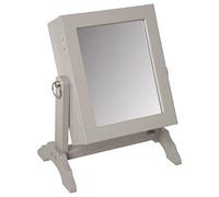 Atmosphera - Armoire à bijoux verre - 22x28 cm - Taupe