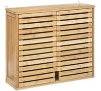 Atmosphera - Armoire de toilette bambou Sicela - 58 x H. 51 cm - Marron Marron G