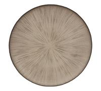 Atmosphera - Assiette plate de présentation gloria d.33cm champagne