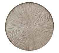 Atmosphera - Assiette plate gloria d.28cm champagne