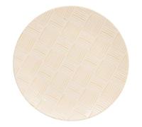 Atmosphera - Assiette plate laetitia d26cm creme
