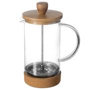 Atmosphera Bamboo Presse Française 0,6 L Transparent Et Marron Transparent