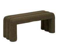 Banc Sisco vert Kaki 102x42cm - Atmosphera Créateur d'intérieur
