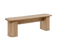 Atmosphera - Banc colva 140x35x45 cm Naturel
