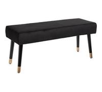 Atmosphera - Banquette Salome Noir - Velours